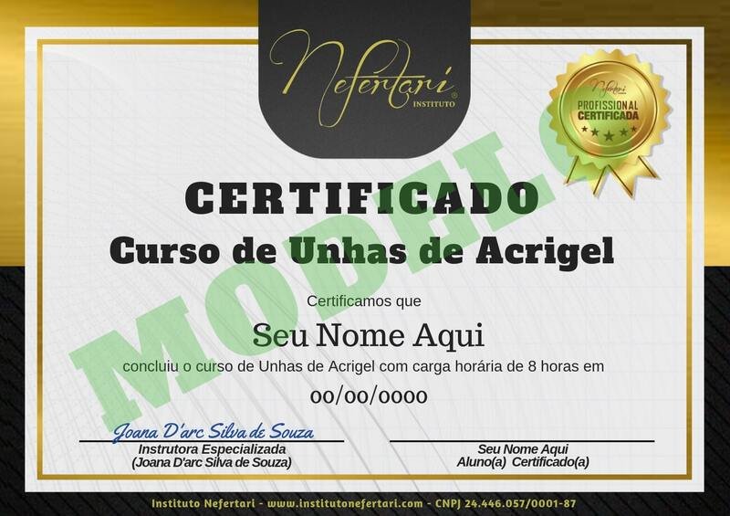 Quais benefícios do Curso de Unhas de Acrigel