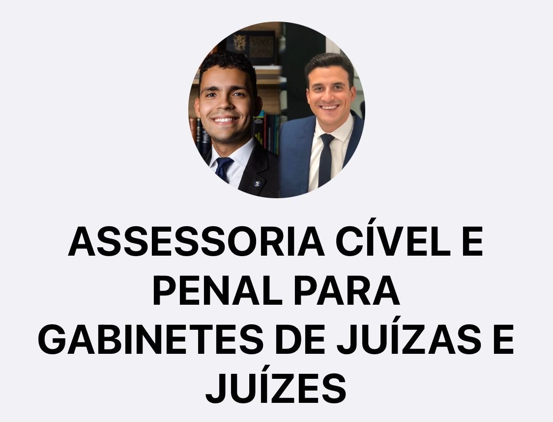 Curso de Assessoria Cível e Penal para Gabinetes de Juízas e Juízes Vale a pena