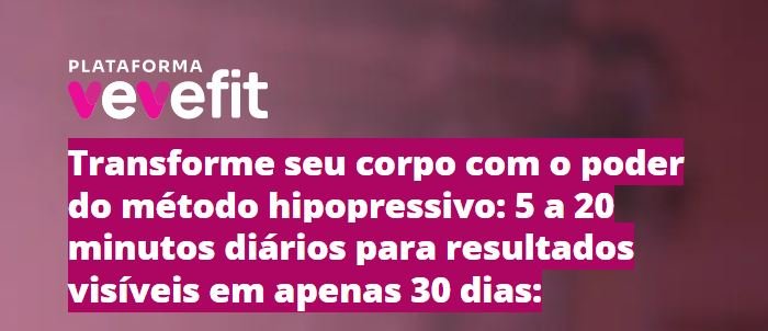 O que é a Plataforma VeveFit O que é a Plataforma VeveFit