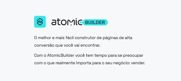 O que é o Atomicat Builder