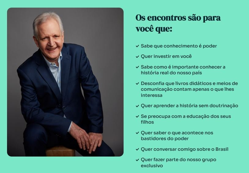 Para quem é o Curso O Brasil Redescoberto