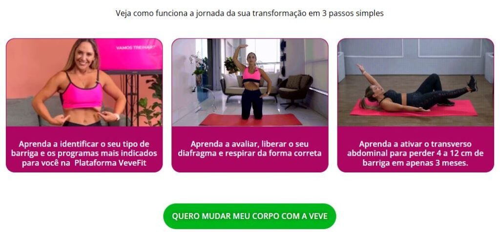 Quais benefícios da Plataforma VeveFit