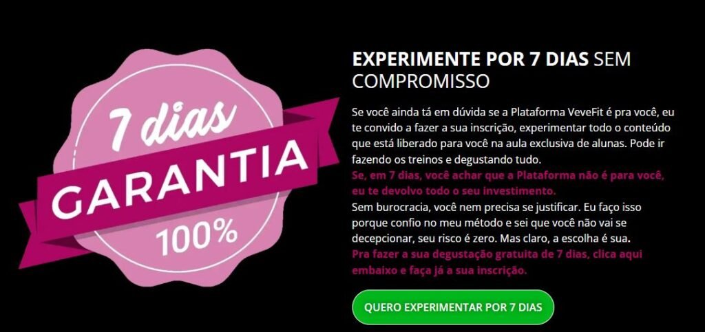 Qual a avaliação no Reclame Aqui e na Hotmart Plataforma VeveFit