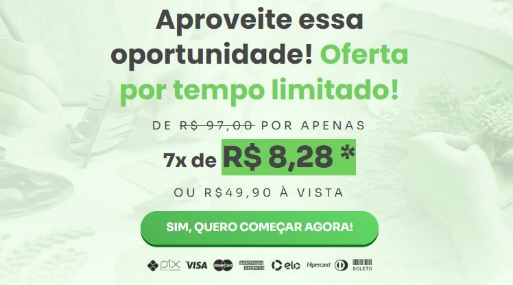 Qual o preço do curso Artesanato na Prática Tem cupom de desconto