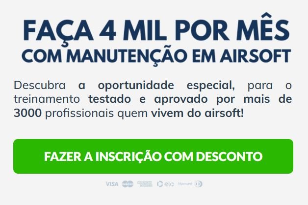 Quais benefícios do Manutenção completa em Airsoft (AEGS E AEPS)