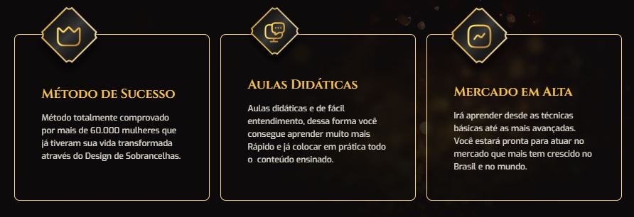 Como funciona o Curso Sobrancelhas Perfeitas e seus módulos Como funciona o Curso Sobrancelhas Perfeitas e seus módulos