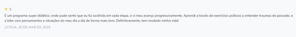 Depoimentos de alunos do Vida com Sentido