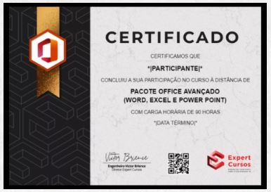 Opinião final sobre Formação Pacote Office Opinião final sobre Formação Pacote Office