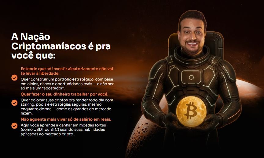 Para quem é o Nação Criptomaníacos Para quem é o Nação Criptomaníacos