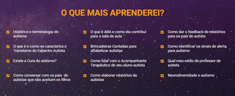 Para quem é o curso Autismo para Professores