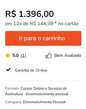 Qual o preço do Vida com Sentido Tem cupom de desconto