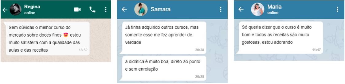 Depoimentos de Alunos