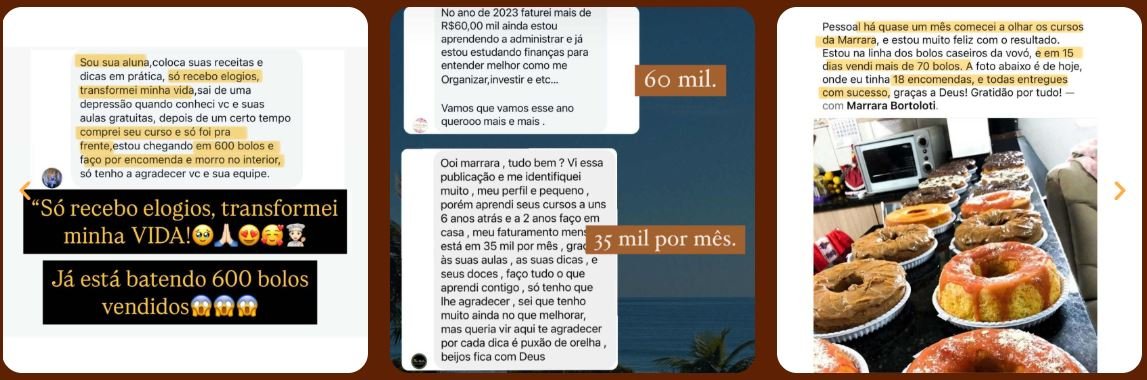 Depoimentos de Alunos Depoimentos de Alunos