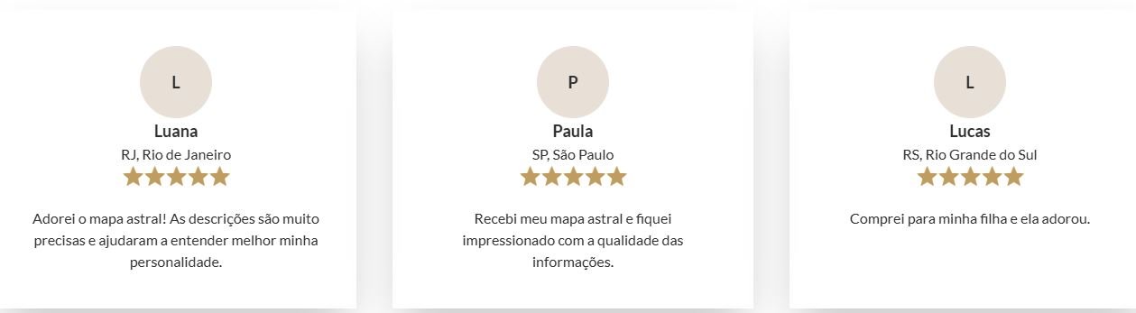 Depoimentos de alunos