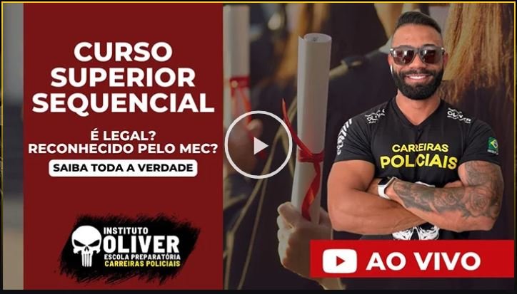 O que é Curso Superior Sequencial de Gestão em Segurança Pública e Privada em 3 meses EAD - Instituto Óliver