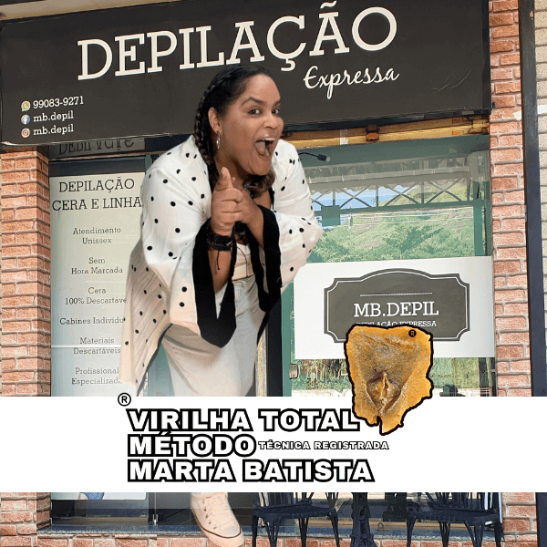 Virilha total Método Marta Batista e Método Expresso de Depilação É confiável É bom Vale a pena Funciona