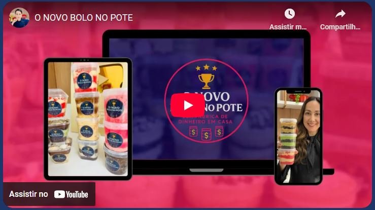 O que é O Novo Bolo no Pote