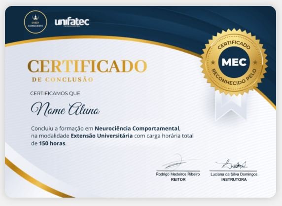 Opinião final sobre Neurociência Comportamental