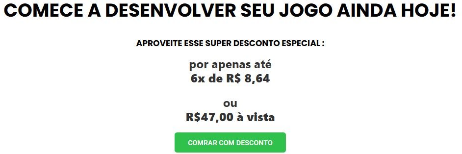 Qual o preço Start Gamedev Tem cupom de desconto