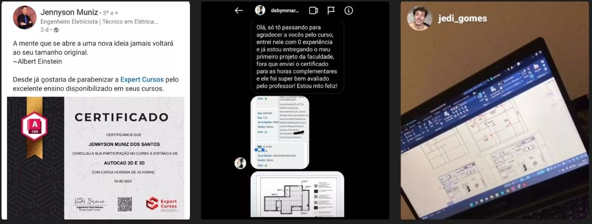 Depoimentos de Alunos