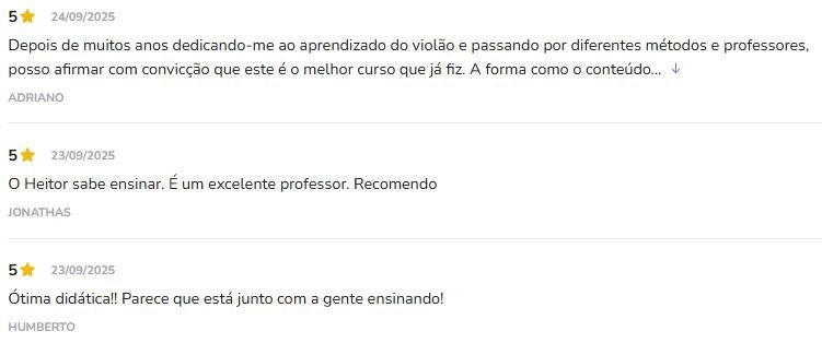 Depoimentos de Alunos