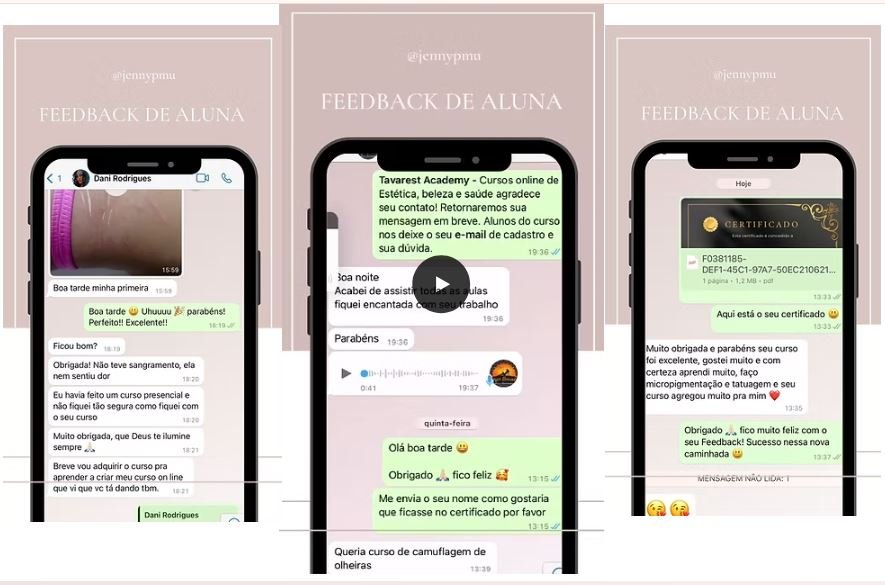 Depoimentos de Alunos