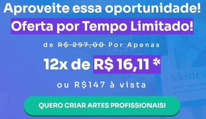 Qual o preço Design Canva Profissional Tem cupom de desconto