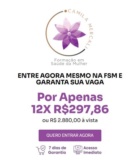 Qual o preço Formação em Saúde da Mulher Tem cupom de desconto
