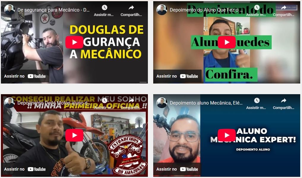 Depoimentos de Alunos