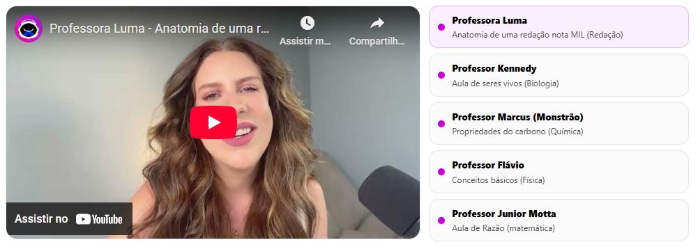 Quais benefícios Repertório ENEM