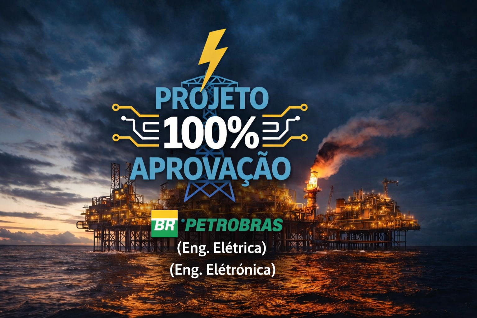 Projeto 100% Aprovação – Petrobrás – Eng. Elétrica e Eletrônica É confiável É bom Vale a pena Funciona