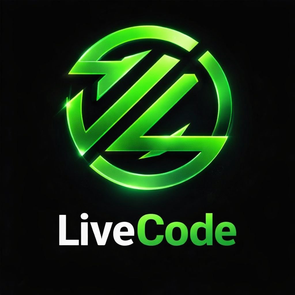 Logo Do Curso Livecode Voltado Para Estratégias De Vendas No Tiktok Shop