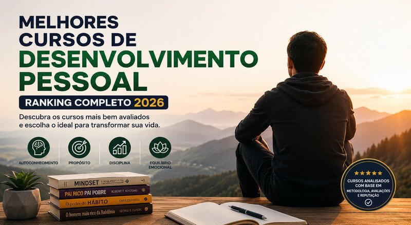 Pessoa Observando O Horizonte Ao Nascer Do Sol Representando Desenvolvimento Pessoal, Autoconhecimento, Propósito, Disciplina E Crescimento Pessoal Em Ranking Dos Melhores Cursos De Desenvolvimento Pessoal De 2026.